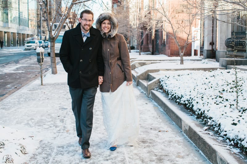 dc winter wedding