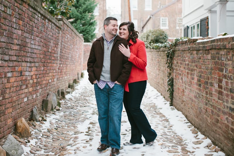 snowy old town alexandria engagement-17