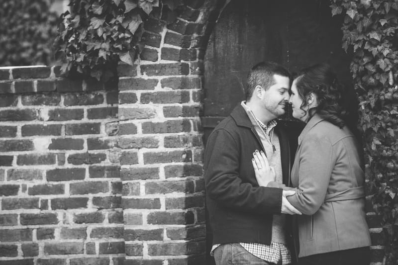 snowy old town alexandria engagement-33