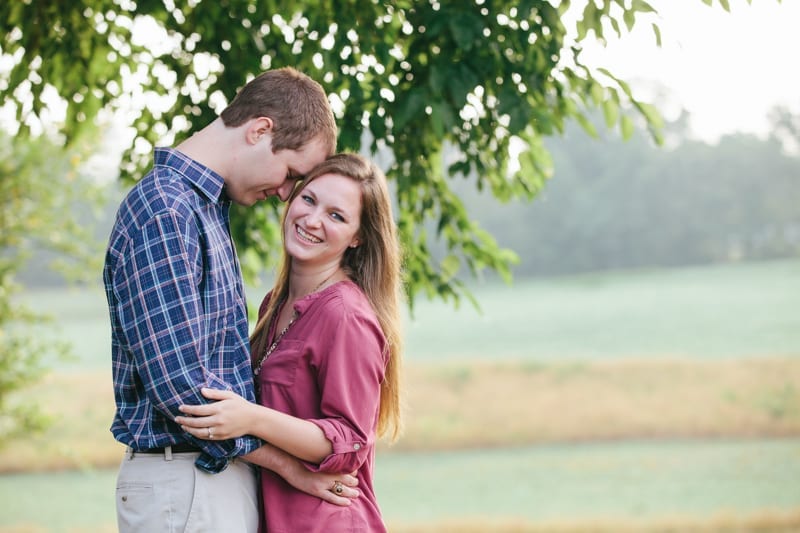 flora corner farm southern maryland corn field engagement photography-23