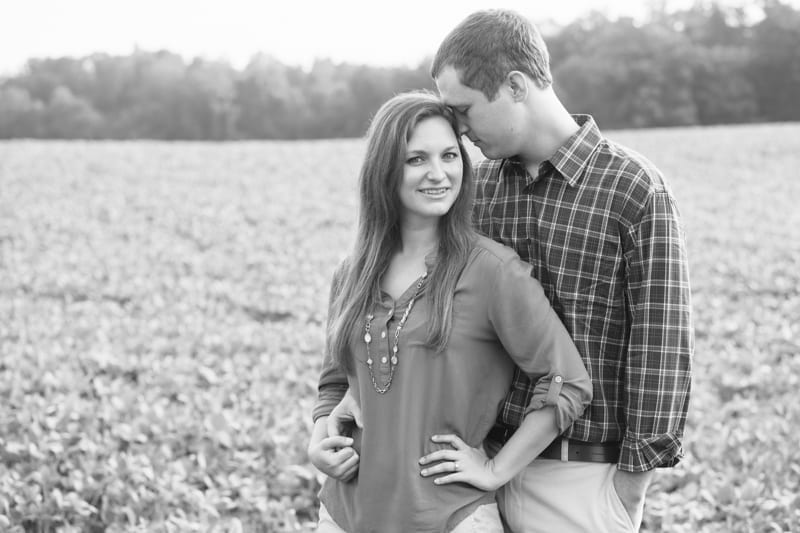 flora corner farm southern maryland corn field engagement photography-27