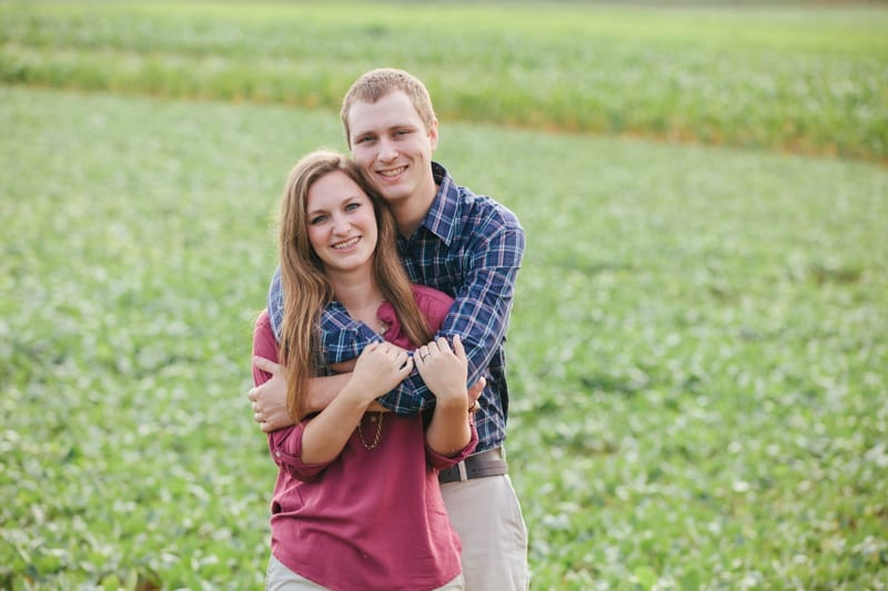 flora corner farm southern maryland corn field engagement photography-31