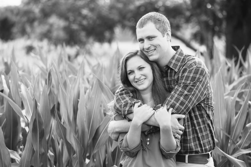 flora corner farm southern maryland corn field engagement photography-5