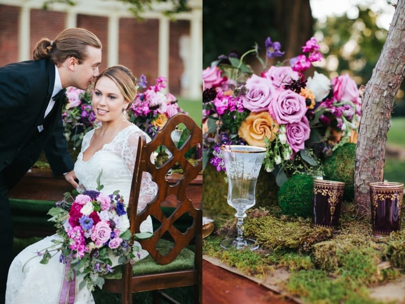 purple and green elegant wedding_0003