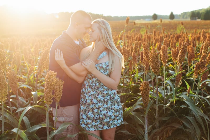 southern maryland sunset engagement-38