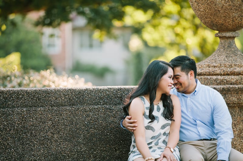 meridian hill park engagement photography