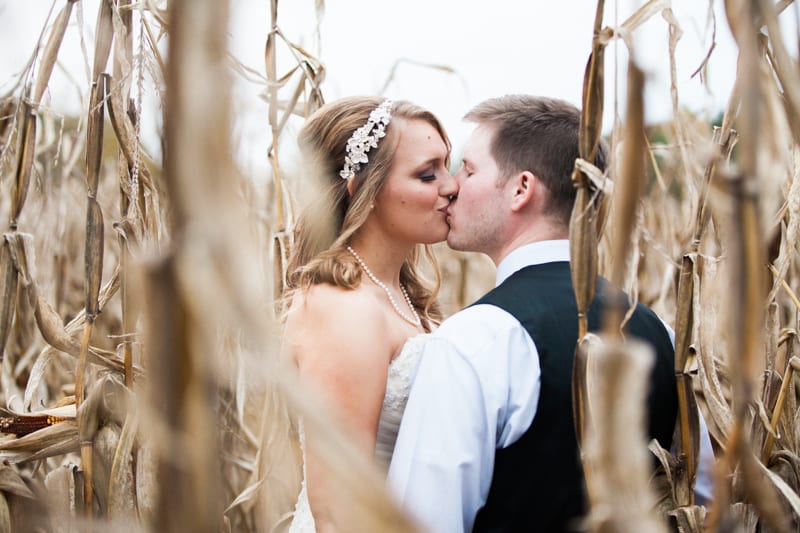 southern maryland cornfield wedding bride and groom portrait-3