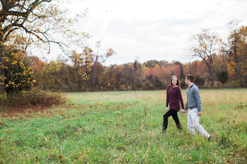 DC fall engagement photography-27