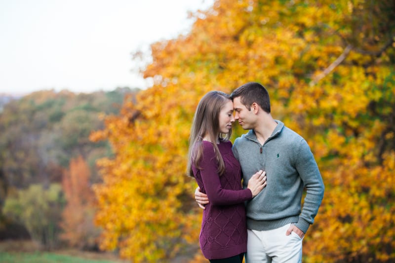 DC fall engagement photography-32