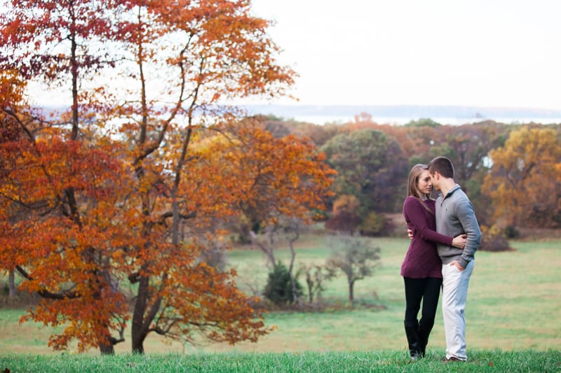 DC fall engagement photography-35