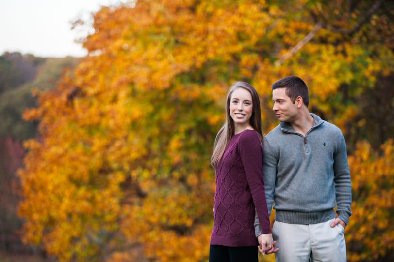 DC fall engagement photography-39