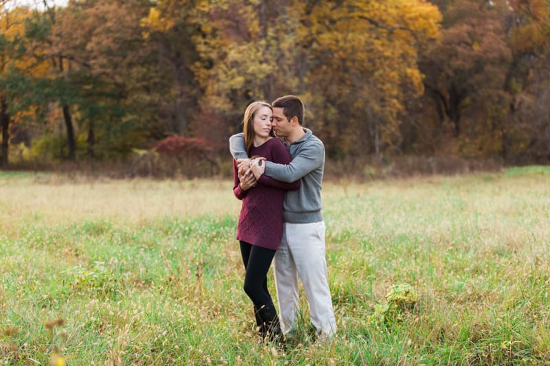 DC fall engagement photography-43