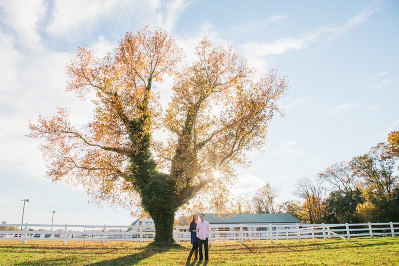 southern maryland fall engagement photography-15