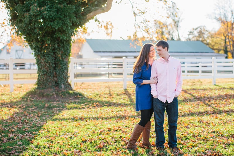 southern maryland fall engagement photography-23