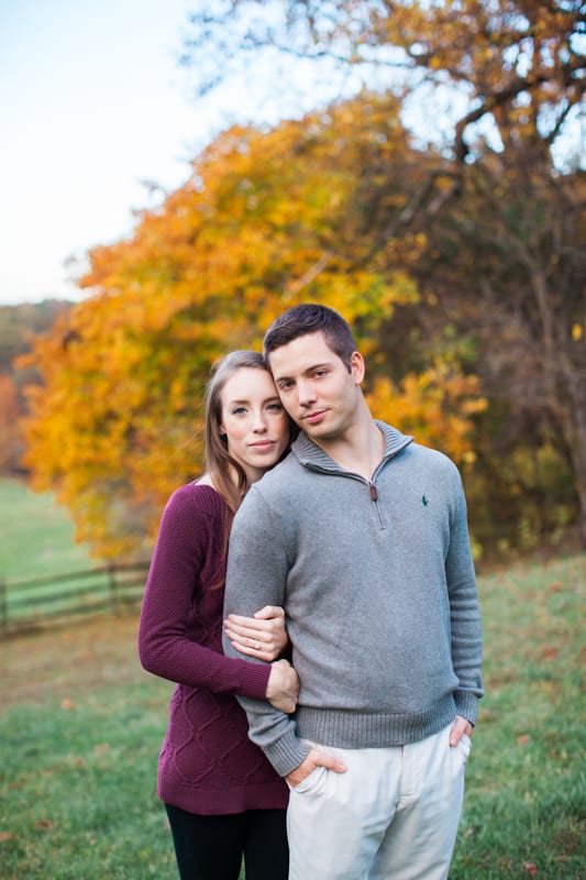 DC fall engagement photography-7