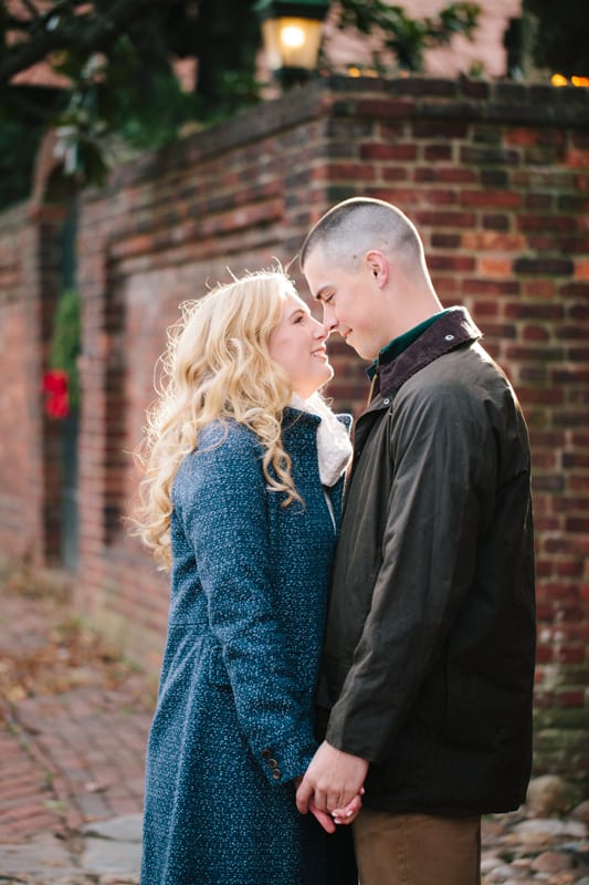 christmas engagement photography old town alexandria-15