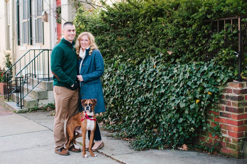 christmas engagement photography old town alexandria-27