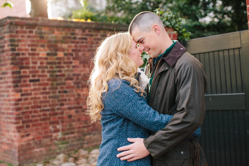 christmas engagement photography old town alexandria-49