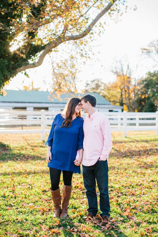 southern maryland fall engagement photography-30