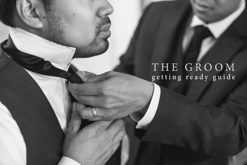 groom getting ready guide